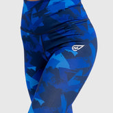 Brushes Blue Legging - Sporty Pro